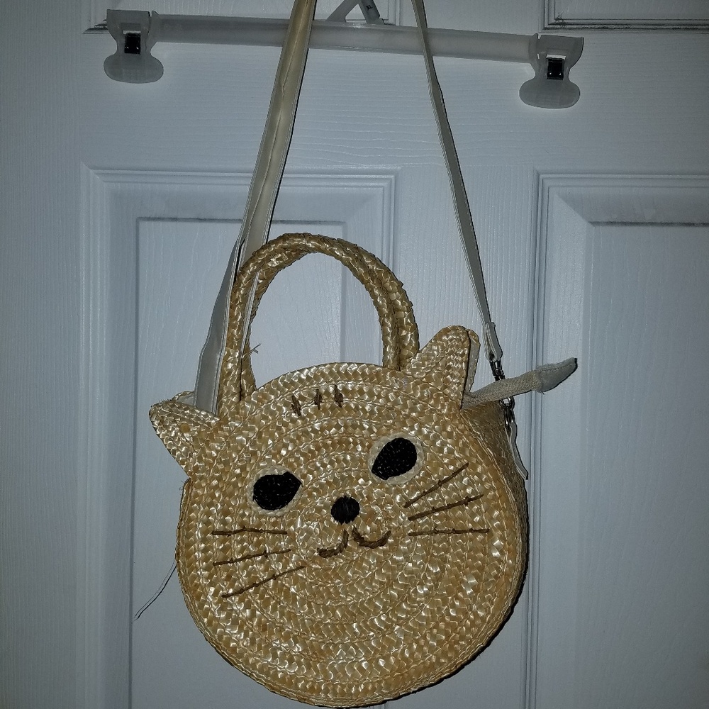 New Dolls Kill Straw Cat Purse